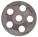 Bosch DC500 5-Inch Diamond Cup Grinding Wheel for Protective Coatings