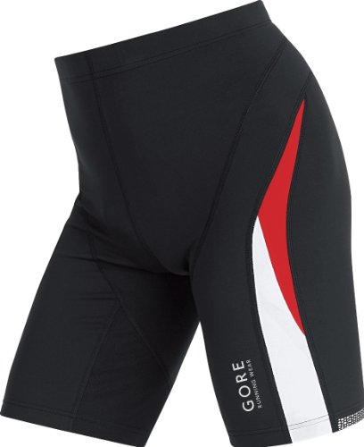 Gore Running Wear Herren MELBOURNE II Tights, schwarz/rot, XXL Preisvergleich