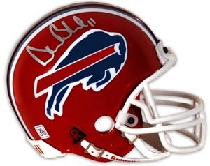 Drew Bledsoe Autographed/Hand Signed Buffalo Bills Mini Helmet