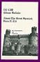 El Cid :  Cidean Ballads About the Great Spanish Hero, El Cid