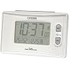 CITIZEN 電波デジタル置き時計 パルデジットR049 8RZ049-003 温度、湿度表示機能付き