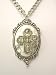 Drunk Catholic Metal Cross Pendant Unisex Cross Necklace by Gasoline Glamour
