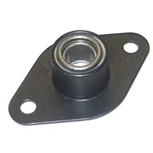 Spyraflo BFM-250-P 2-Bolt Hole, Steel Flange with a 1/4 inch Inner-Diameter, Self-Aligning, High Performance PTFE Impregnated Bronze Bearing