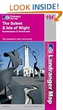 The Solent and the Isle of Wight, Southampton and Portsmouth (OS Landranger Map Series)