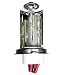 H4/9003/HB2 Bi-Xenon 10000K HID Xenon Bulb (1 Pair, Brilliant Blue)