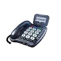 Geemarc CL455 Telephone with Caller ID, Answering Machine and Big Button (30dB)