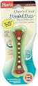 Hartz Chew N' Clean Dental Duo Toy and Edible Dog Chew Medium, Assorted Colors
