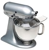 KitchenAid KSM150PSMC Artisan Series 5-Quart Mixer, Metallic Chrome