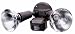 Tools & Hardware : Designers Edge L-990BR 110-Degree Motion-Activated Outdoor Two-Light Downward Floodlight, Bronze