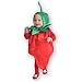 Mullins Square Chili Pepper Baby Costume