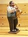 RUSS BERRIE & CO ALL ABOUT JAZZ Saxophone Porcelain Figurine 7.5 Inch