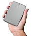 Toshiba Canvio Basics 1TB Portable Hard Drive- Silver (HDTB310XS3AA)