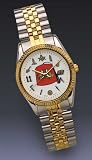 Pedre Men's Masonic Series Classic Working Tools Red Fez Two Tone Watch