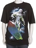  : Marvel Men's Silver Surfer Silver Candy Short Sleeve T-Shirt
