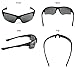 Polarized Sports Sunglasses Running, Fishing Lightweight Adjustable Mens Womens