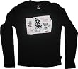 Emily the Strange juniors women's Trouble Maker Robots Black