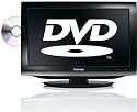 Toshiba 26DV713B  26-inch Widescreen HD Ready LCD TV and DVD Player Combi with Built-in Freeview - Stylish Gloss Black Design.