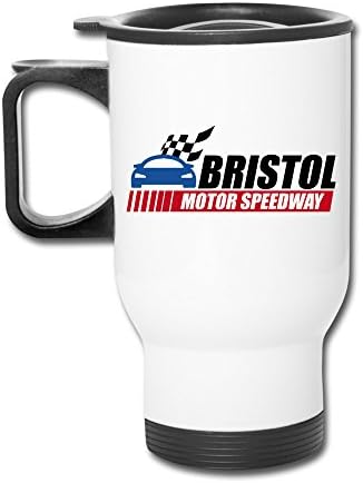 12 Oz Bristol Motor Speedway Short Track Travel Mug Fashion