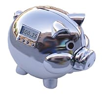 The Learning Journey Pig E Bank Chrome Edition with LCD Electronic Learning Toy