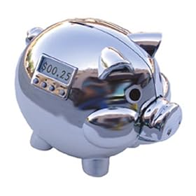 The Learning Journey Pig E Bank Chrome Edition with LCD Electronic Learning Toy