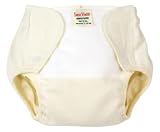 Imse Vimse Merino Wool Diaper Cover - Super Large Natural