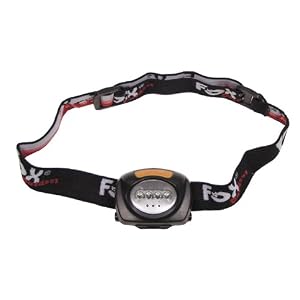 Stirnlampe 7 LED 3x LED rot, 4 LED weis