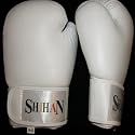 Boxing Gloves LEATHER - WHITE