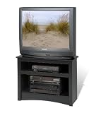 Prepac Black Sonoma 32 Corner TV Stand