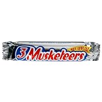 3 Musketeers Candy Bars, 2.13-Ounce Bars (Pack of 36)
