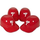 PHILADELPHIA PHILLIES BATTING HELMET ICE CREAM SNACK BOWL 4PK