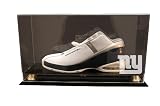 New York Giants Single Shoe Display Case - Size 17 - Football Shoe Display Cases