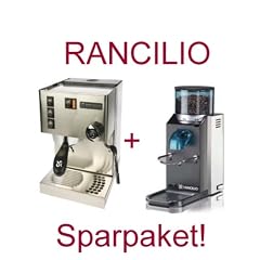 Rancilio Silvia Espressomaschine + Kaffeem�hle Rocky S - Das g�nstige Rancilio-Sparpaket!