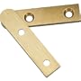Solid Brass Knife Hinges, ''L'' Style, 1-7/8'' Long x 3/8'' Wide