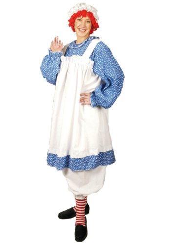 BuySeasons Women's Raggedy Ann Adult Plus Costume
