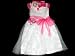 Barbie Exclusive Wedding Dress Bouquet Girl Dress Up 4-6X J-Hook