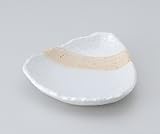 粉引塗分け4.0三角皿　3個組 【美濃焼　和皿】 〔キャッシュバックキャンペーン対象商品〕