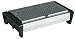 Kitchen & Housewares : Brabantia Food Warmer, Classic 2, Burner Brilliant Steel with Black Ends