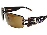 Ed Hardy - ED HARDY EHS016 EHS-016 Latte Vintage Tattoo Sunglasses 62-17-120