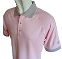 Mens Lyle & Scott Silver Eagle 100% Cotton Pink Polo Golf Shirt Top