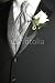 Wallmonkeys Peel and Stick Wall Decals - Grooms Tie, Vest, Suit, Boutonniere - Removable Graphic