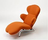 リクライニングチェア HUG LOUNGE CHAIR(ハグラウンジチェア):オレンジ