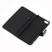 Neewer PU Leather Wallet Case Pouch Flip Stand Case Cover for Apple iPhone 5,5S,5C(Black)