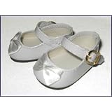 White Classic Patent Elegant Mary Jane Doll Shoes Fit Bitty Baby and Terri Lee