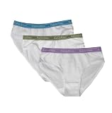 Calvin Klein Girls - 3 Pack Bikinis with Lavender, Olive, Turquois for girls