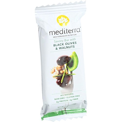Mediterra Gluten Free Savory Bar - Black Olives & Walnuts - 1.4 oz