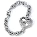 Womens Game Time Washington Wizards Heart Watch - Stainless Steel ( 9