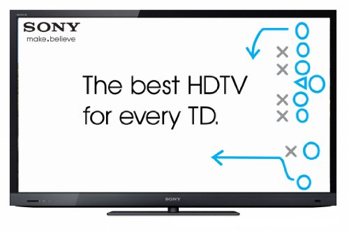 Sony BRAVIA KDL55NX720 55-inch 1080p 3D LED HDTV with Built-in WiFi, Black