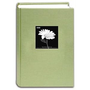 Pioneer-Photo-Albums-DA300CBF-SAG-Fabric-Frame-Album-4-x-6-3-UP-300-Photo-Sage-Green