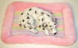 Eigenschaften WILMA Heimtierprodukte  / WILMA Hundebett Rosa/Streifen 85 x 55cm #5270L