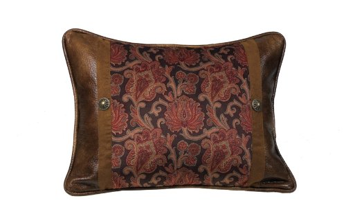 HiEnd Accents Austin Rectangular Paisley Accent Pillow